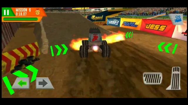 Monster Truck Arena driver Game - Driving Truck Simulator - Gameplay Android Ios смотреть онлайн