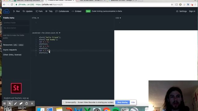 Creating a Quadratic Formula calculator using Javascript смотреть онлайн