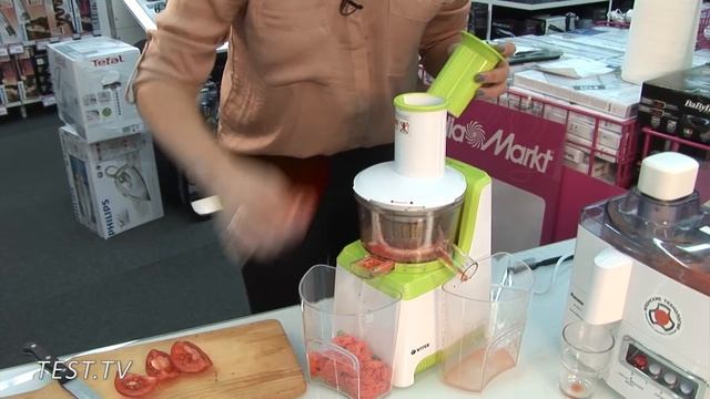 TEST.TV: Шнек или центрифуга? Выжмем всё.