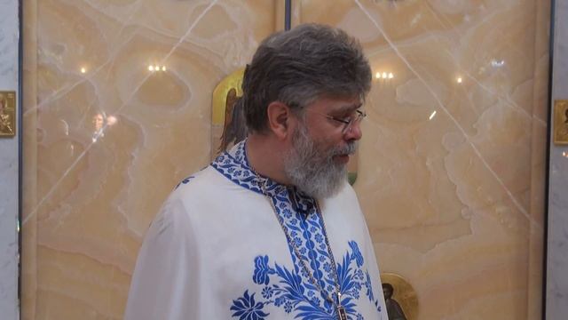 Слово перед причастием отца Григория Григорьева 28 августа 2021г. смотреть онлайн