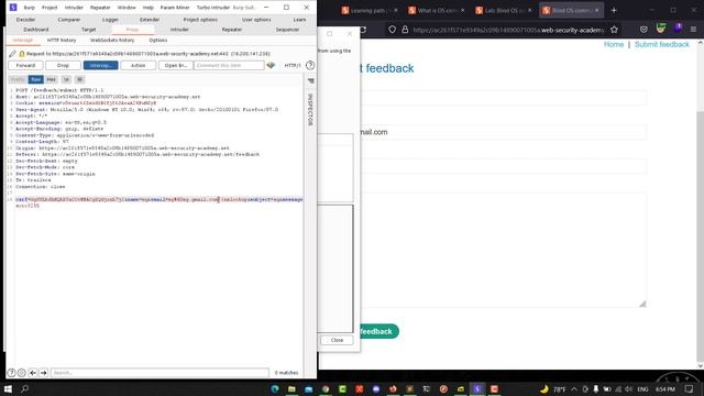 Blind OS Command Injection With Out-of-band Data Exfiltration | Web Security Academy (Audio) смотреть онлайн