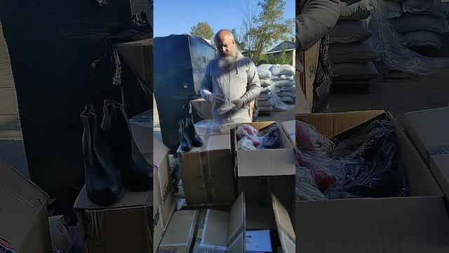 Большая распаковка, несколько сотен пар обуви. Как заработать на обуви. смотреть онлайн