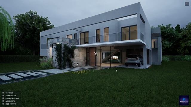 Unreal Engine 5 - Interactive House (update) - Architectural Visualizacion - Ultra Dynamic Sky смотреть онлайн