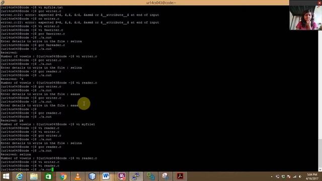 EXP 9 IPC using pipes ( Unix Lab ) смотреть онлайн
