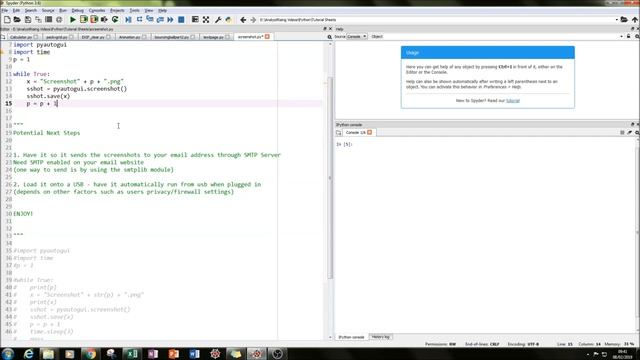 How to Take TIMED SCREENSHOTS Using Python! смотреть онлайн