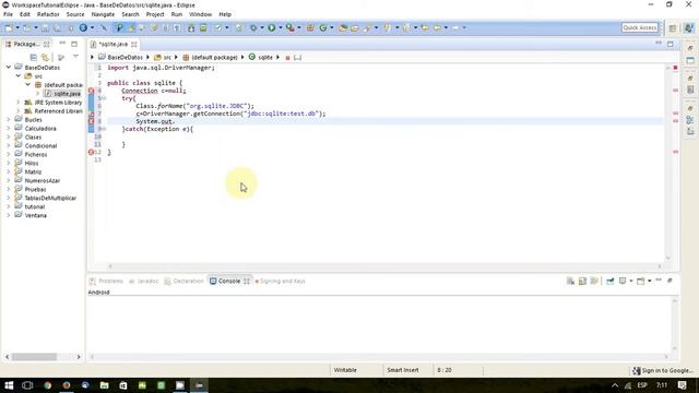 16 Java. Base de datos, conexion смотреть онлайн
