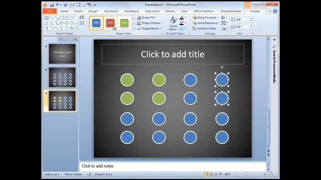 Cluster Diagram in PowerPoint 2010 смотреть онлайн