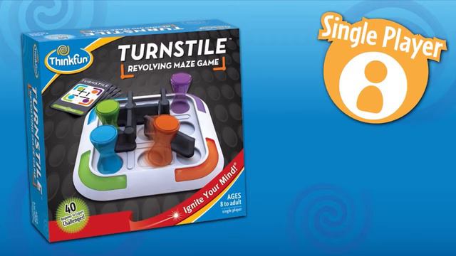 Настольная логическая игра-головоломка Турникет - TURNSTILE (ThinkFun) смотреть онлайн