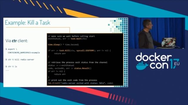 DockerCon Moby Summit: containerd update смотреть онлайн
