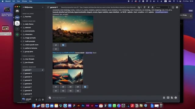Как загрузить в Midjourney картинку референс смотреть онлайн