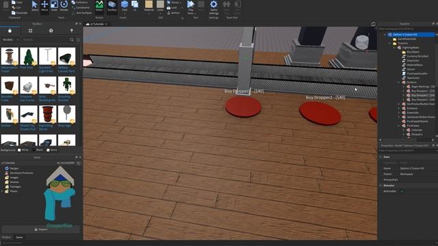 Roblox: How to create a tycoon game with Zednov's Tycoon Kit Part 1! смотреть онлайн