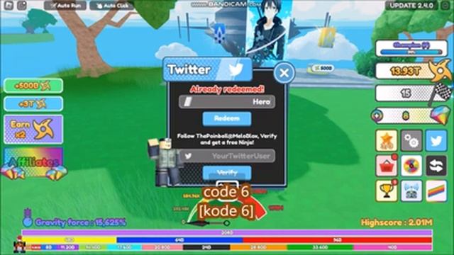 NEW UPDATE CODES *UPD14* [Trading Booth] Anime Racing Clicker ROBLOX | ALL CODES | 10 JANUARY 2023 смотреть онлайн