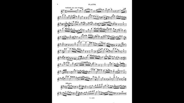 Mozart Flute Concerto in D - II Andante ma non troppo (Piano Accompaniment) смотреть онлайн