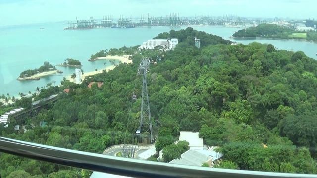Singapore. Sentosa Tiger Sky Tower. Full ride. смотреть онлайн