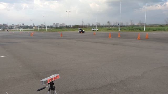 Gymkhana GP 2020 / Stage 2 / Astvatsaturyan Artem / Honda VTR 250 / Heat 1 / 01:00.25 смотреть онлайн