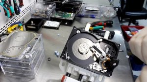 Замена Головок (БМГ) в Жёстком диске Seagate Barracuda 7200.12