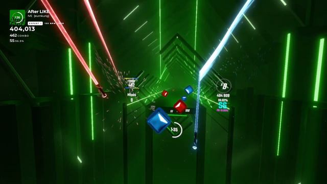 [Beat Saber] IVE - After LIKE Expert+ Gameplay смотреть онлайн
