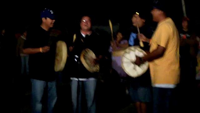 Northern Cree..Hand Drum Contest @ Manawan Pow Wow смотреть онлайн
