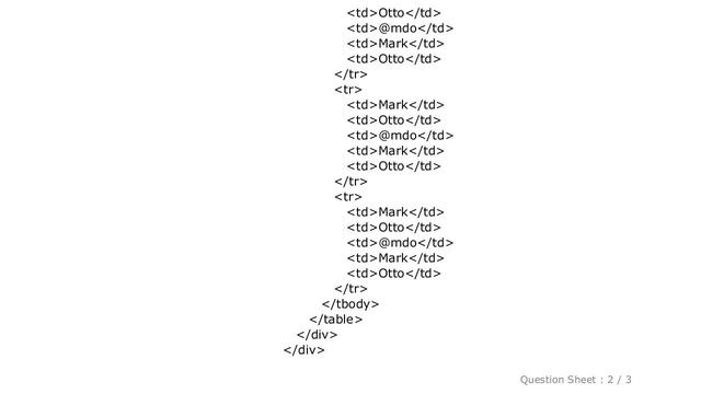 HTML : Bootstrap table colspan rowspan issue смотреть онлайн