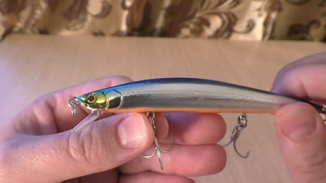 Видеообзор воблера Strike Pro Slingshot Minnow 120F по заказу Fmagazin смотреть онлайн