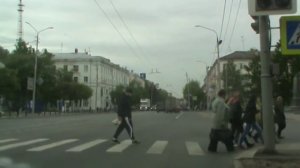 Пример экзаменационного маршрута в ГИБДД г. Владимира