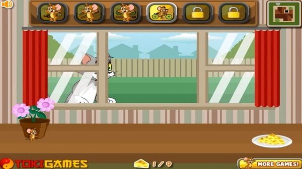TOM AND JERRY GAMES - CHEESE WAR 2. Fun Tom and Jerry 2019 Games. Baby Games
