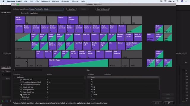 Горячие Клавиши и Сочетания Клавиш в Adobe Premiere Pro. Оптимизируем работу с Premiere Pro. смотреть онлайн