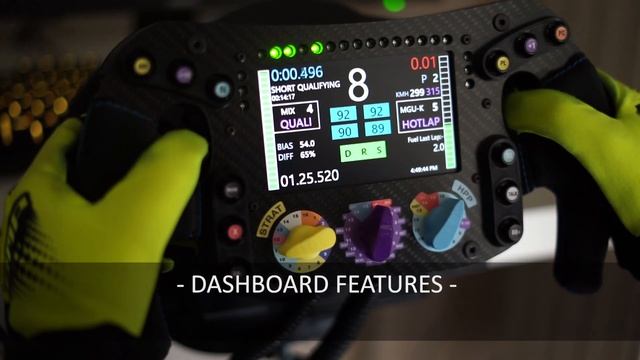 SimHub Dashboard - McLaren MCL34 replica for F1 and Assetto Corsa (with Speedmax Racing custom rim) смотреть онлайн