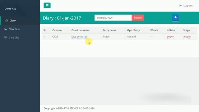 VK Diary A web application for advocates diary смотреть онлайн