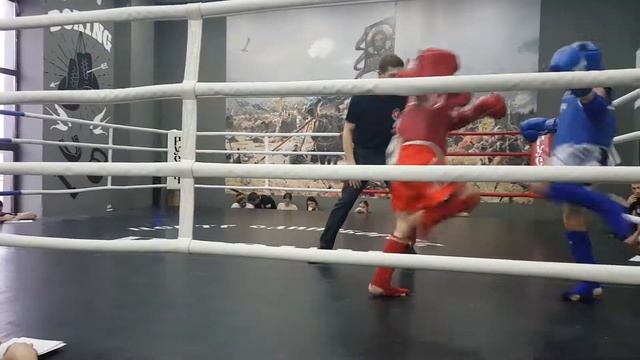 Зеленков Даниил, тайский бокс, дети 9 лет. смотреть онлайн