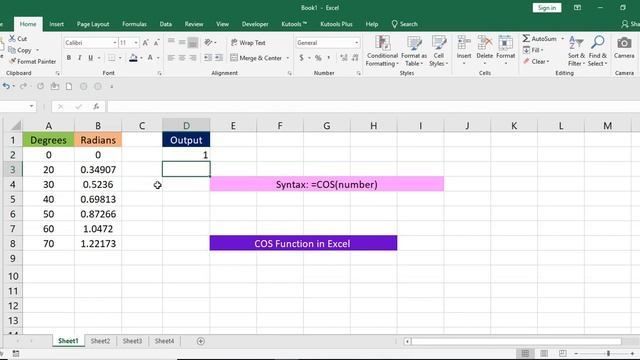 How to Use Excel COS Function in Office 365? Geek Excel смотреть онлайн