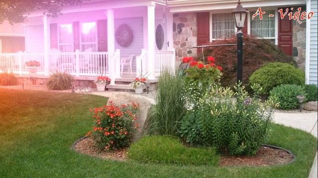 ?Прекрасные примеры садового дизайна / Excellent examples of garden design / A - Video смотреть онлайн
