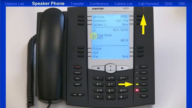 Aastra 6753i, 6755i and 6757i IP Phone Introduction смотреть онлайн
