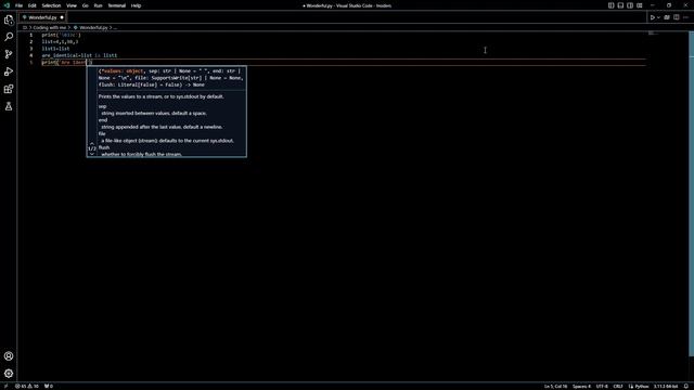 Python Lists: Comparing Lists for Identity Guide Artificial Intelligence Learn Fit Example Coder Fi смотреть онлайн