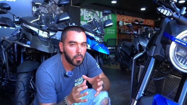 La Zontes GK 350 Mucha Tecnología Y Diseño