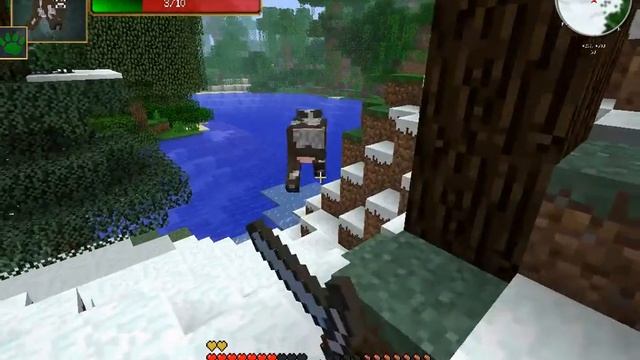 Minecraft.№2"...И открыл Ньютон закон всемирново тяготения-Корова с дерева упала!" смотреть онлайн