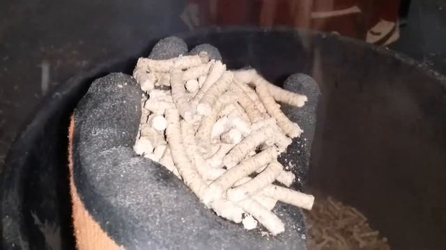 Próba Peletowania Materiału Klienta Litwa Kowno