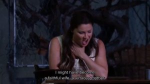 Сцена письма Татьяны из оперы Евгений Онегин в исполнении Анны Нетребко