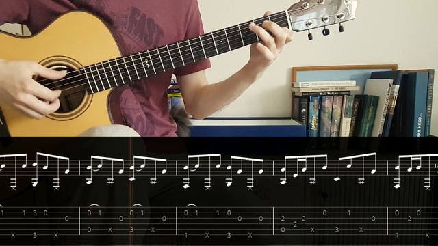 The Lost One's Weeping - fingerstyle guitar + tabs смотреть онлайн