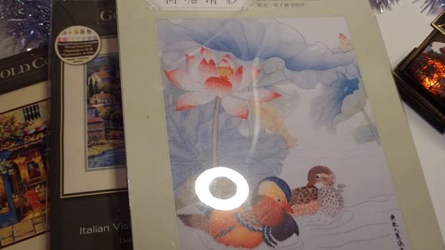 Мои покупки. Первые подарки и покупки в 2022 году. Dimensions. Xiu Crafts. смотреть онлайн