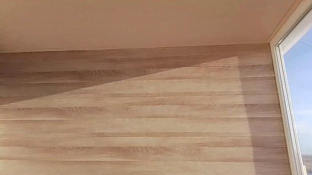 обзор лоджии. отделка МДФ панелями смотреть онлайн