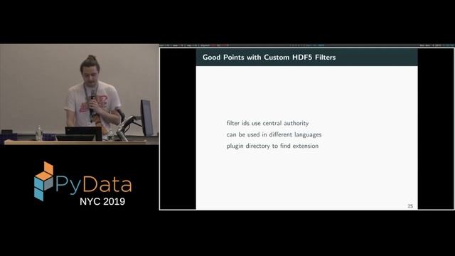 Joe Jevnik: Zarr vs. HDF5 | PyData New York 2019 смотреть онлайн