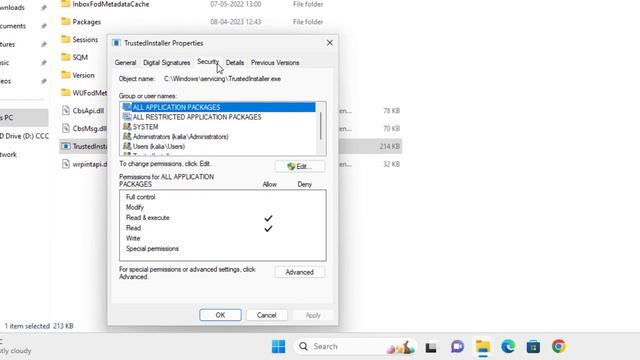 Fix You Require Permission From Trustedinstaller to Change This Folder Windows смотреть онлайн