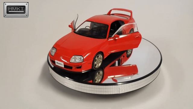 SOLIDO TOYOTA SUPRA MK4 1993 IN 1:18 SCALE | RED COLOR | SCALE MODEL CAR смотреть онлайн