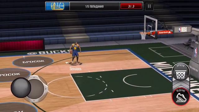 Проходим миссии в | NBA Live Mobile | #1 смотреть онлайн
