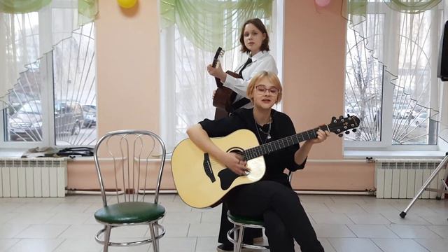 Бушанова Мария 15 лет и Акифьева Полина 14 лет песня Кружка кофе сл и муз Марии и Полина Акифье смотреть онлайн