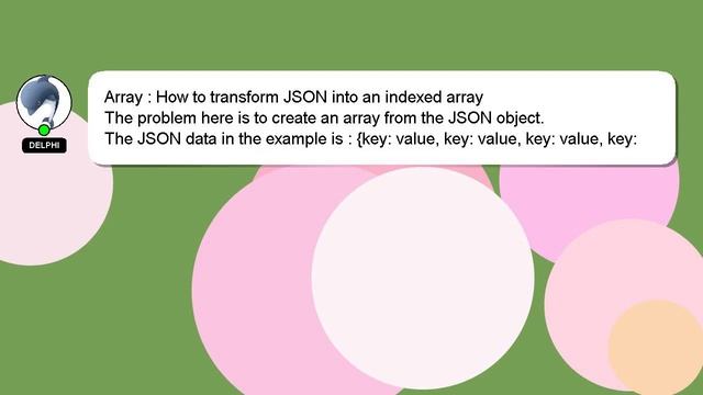 Array : How to transform JSON into an indexed array смотреть онлайн