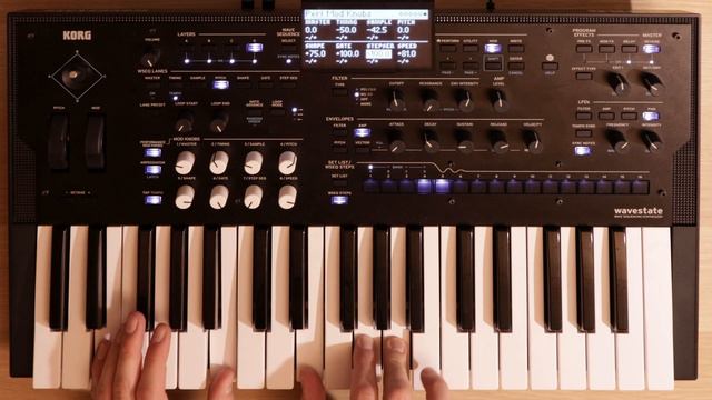 Korg Wavestate Live Jam - Ethereal Nebular Drift смотреть онлайн