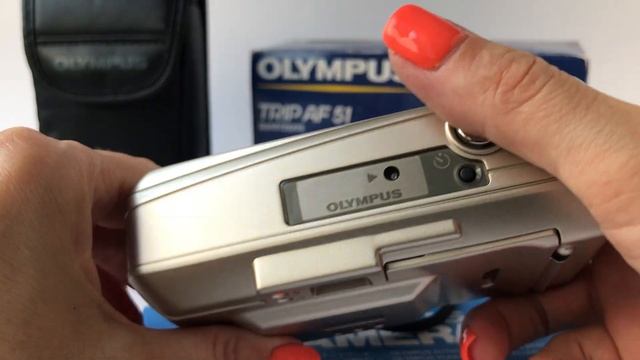 Olympus TRIP AF-51 camera 35mm film смотреть онлайн