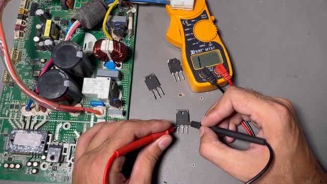 IGBT Testing With Digital Meter | Inverter AC PCB Repair In Urdu/Hindi